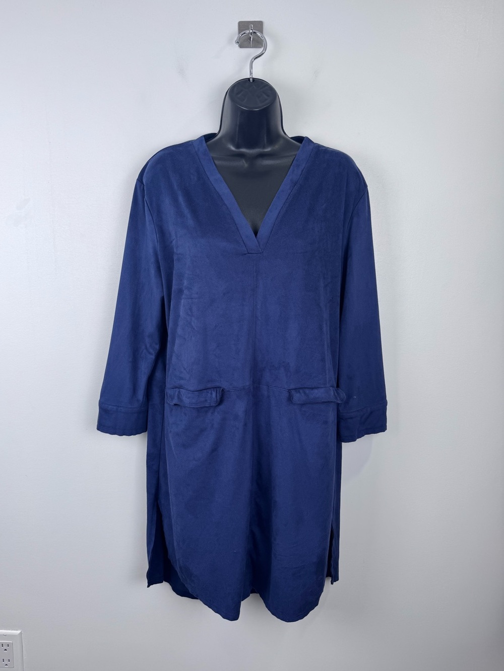 Ruti Women Blue Modal Blend Dress Size 2